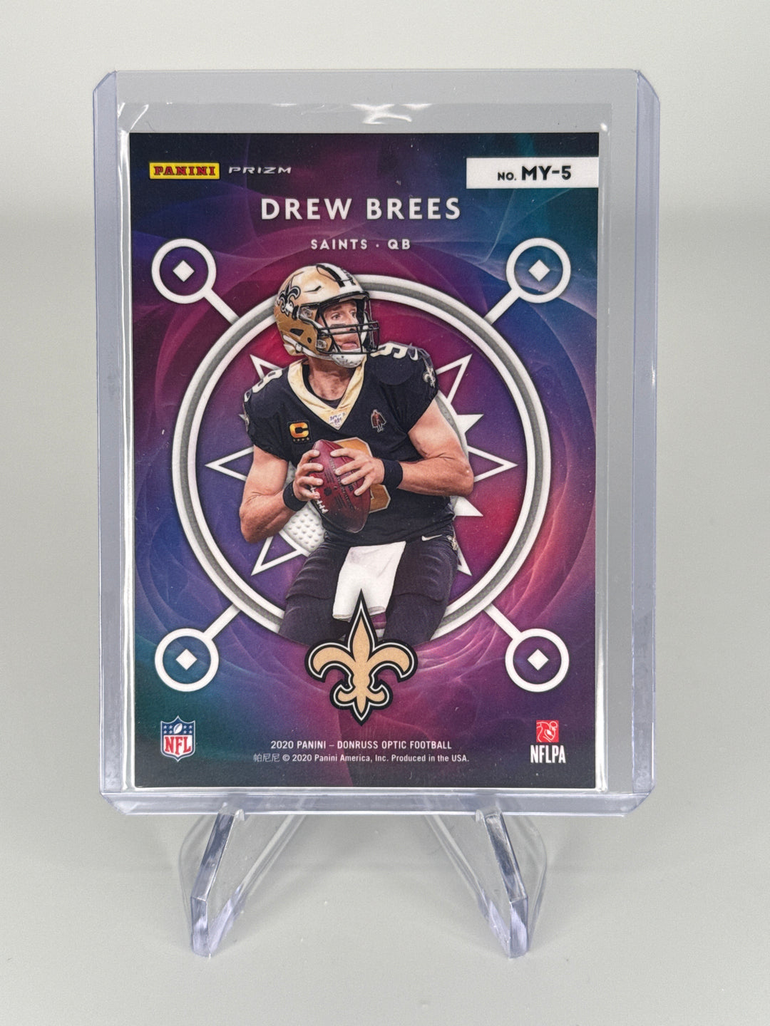 Drew Brees 2020 Panini Donruss Optic Mythical Case Hit