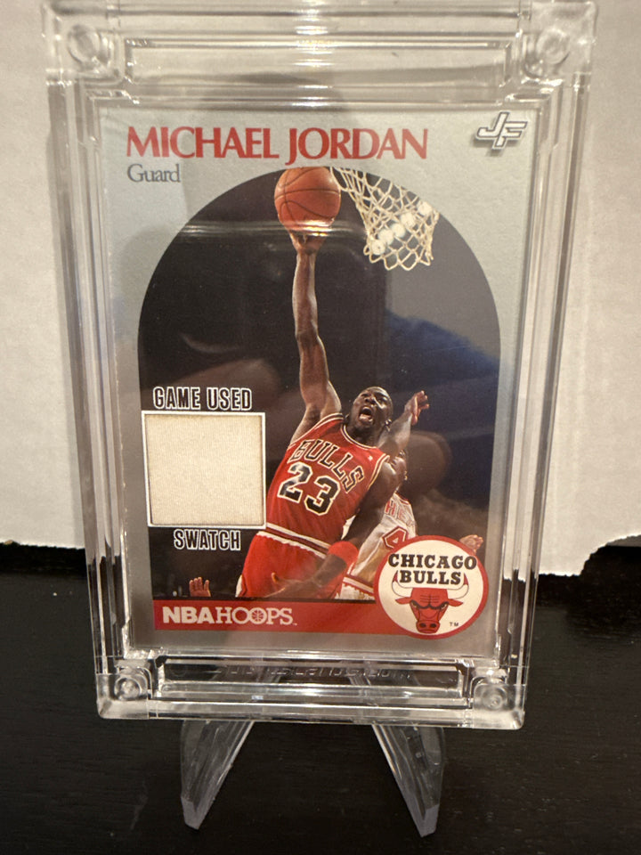 Michael Jordan 2024 Jersey Fusion Game Used Jersey Swatch