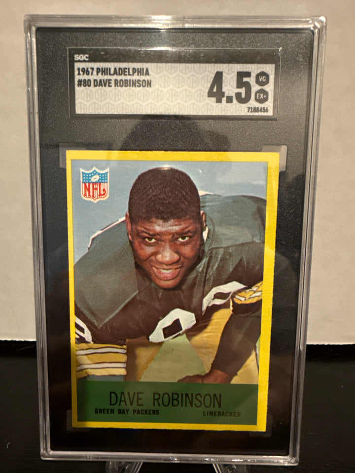 Dave Robinson 1967 Philadelphia, SGC 4.5