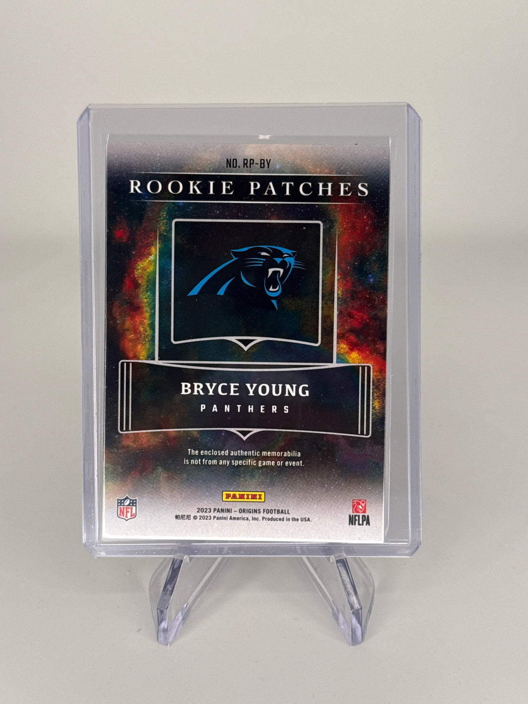 Bryce Young 2023 Panini Origins Rookie Patches, 64/99