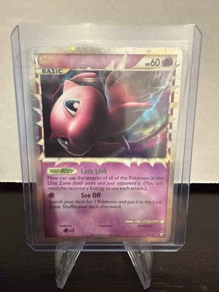 Pokemon TCG 2010 Mew HG & SS Triumphant Holo, 97/102