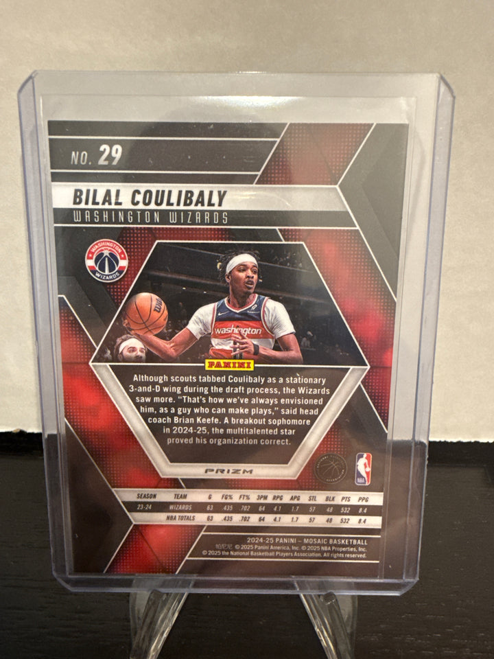 Bilal Coulibaly 2024-2024 Panini Mosaic Genesis SSP