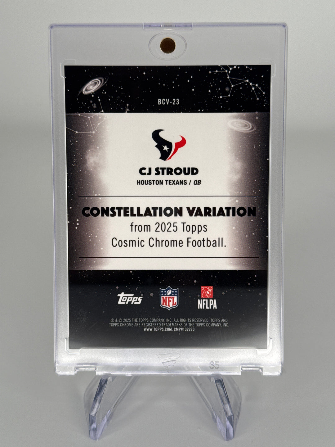 CJ Stroud 2025 Topps Chrome Constellation SSP Case Hit