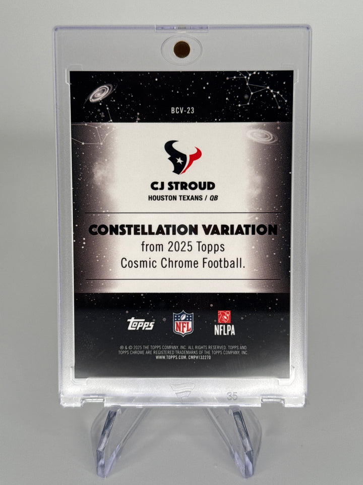 CJ Stroud 2025 Topps Chrome Constellation SSP Case Hit