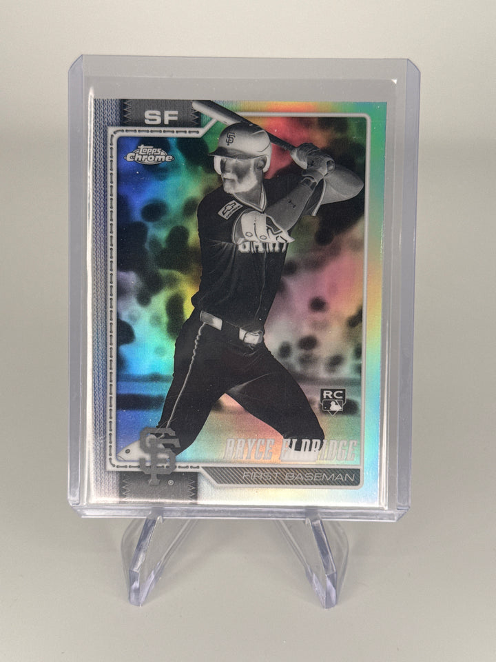 Bryce Eldridge 2026 Topps Chrome Negative Rookie Refractor