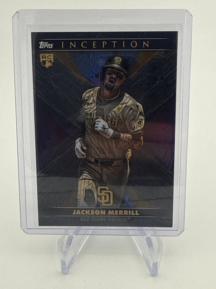 Jackson Merrill 2024 Topps Inception Alpha Black X SSP Rookie