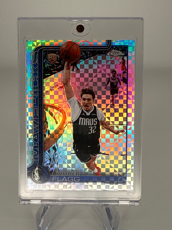 Cooper Flagg 2026 Topps Chrome Update Xfractor Rookie