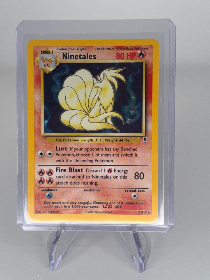 Pokemon TCG 2002 Ninetales Legendary Collection Holo, 17/110