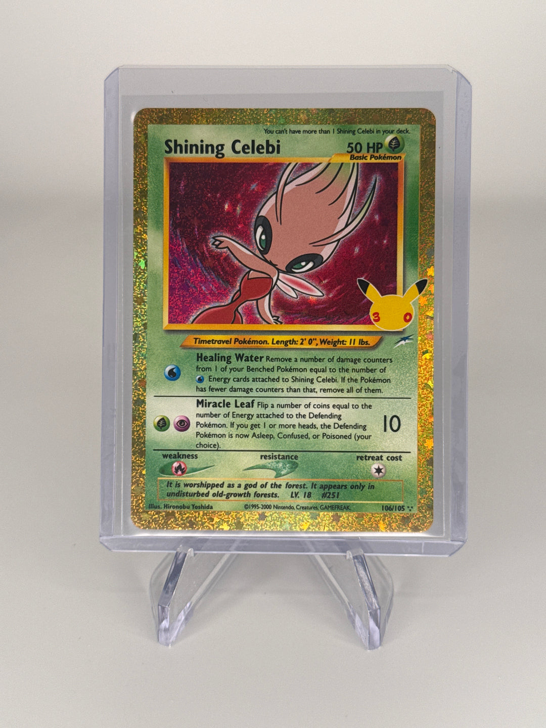 Pokemon TCG 2026 Shining Celebi 30th Anniversary Classic Collection, 106/105