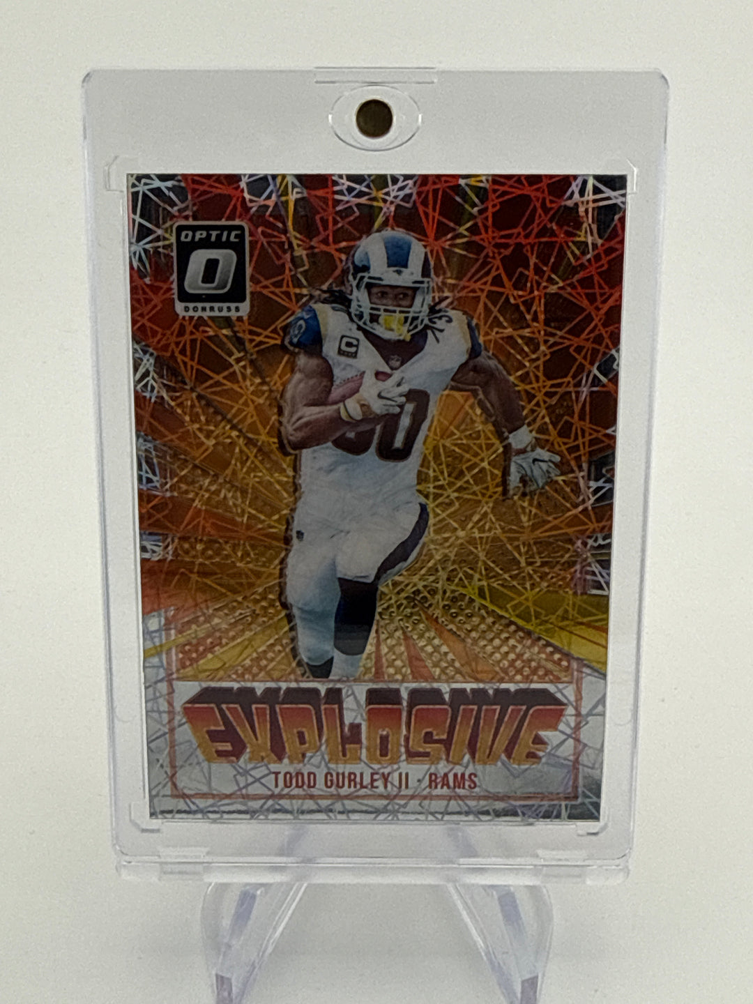 Todd Gurley 2018 Panini Donruss Optic Explosive SSP Case Hit