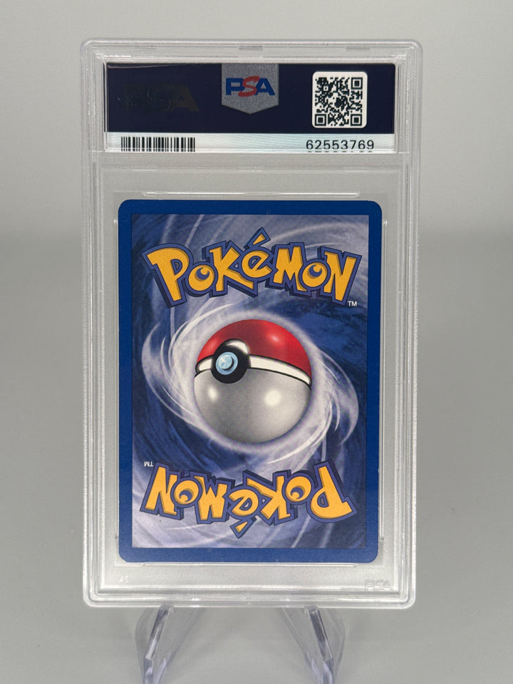 Pokemon TCG 2000 Meowth Team Rocket, 62/82, PSA 7