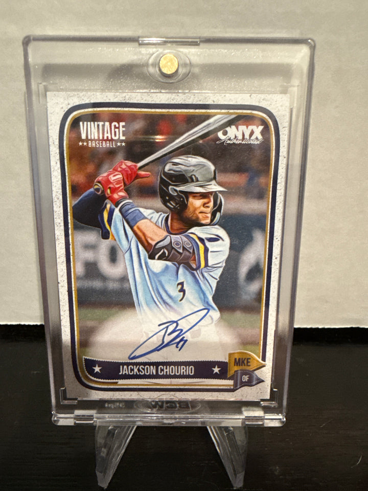 Jackson Chourio 2024 Oynx Vintage Auto