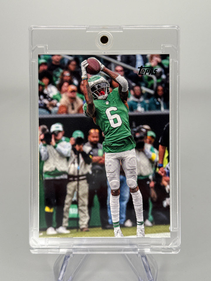 DeVonta Smith 2026 Topps Flagship True Photo SSP Variation