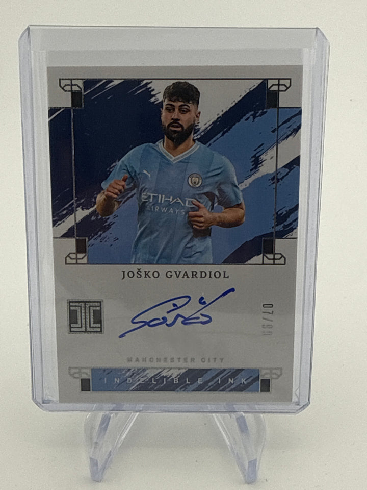 Josko Gvardiol 2023-2024 Panini Impeccable Auto, 07/99