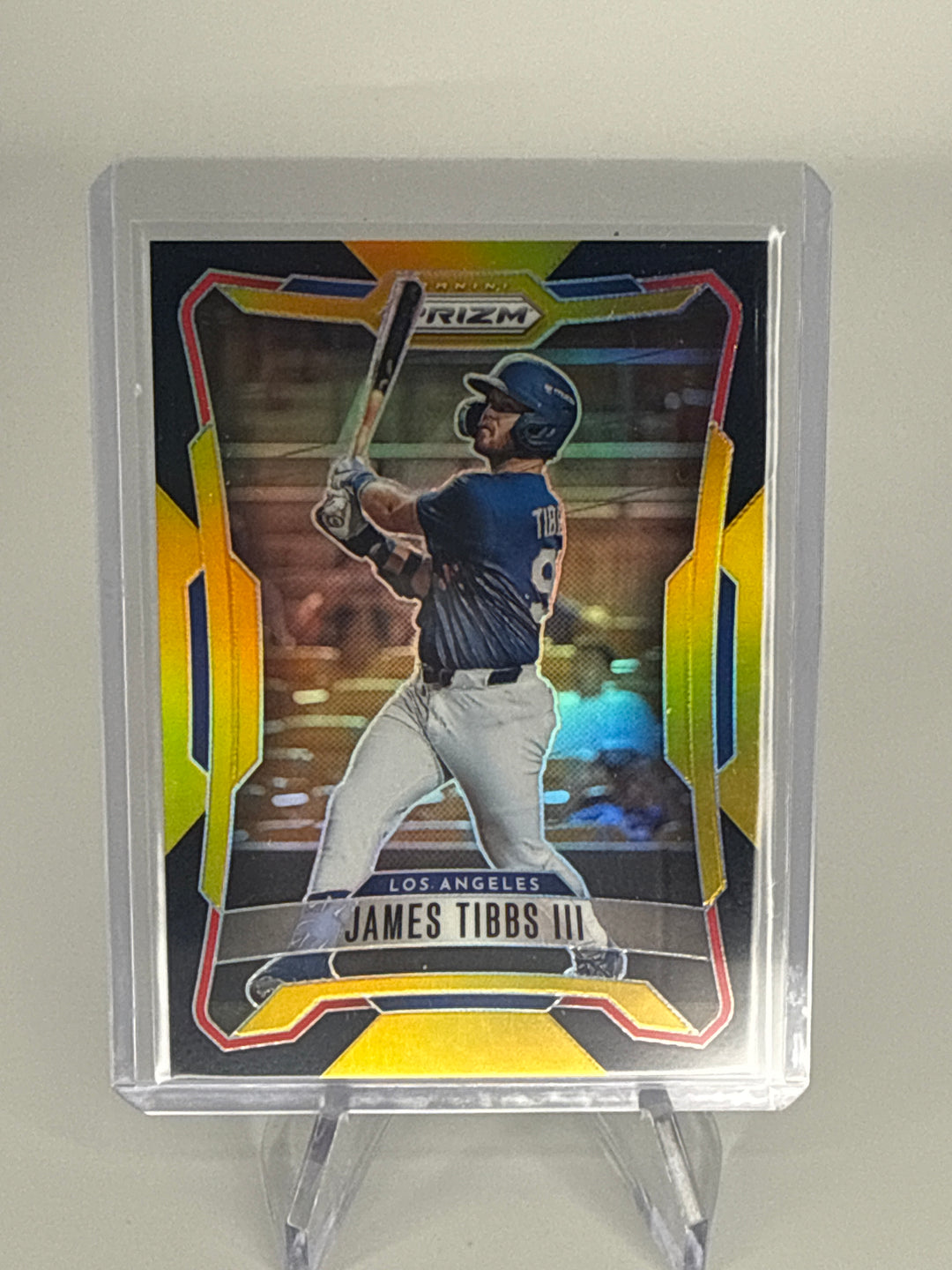 James Tibbs 2026 Panini Prizm Black/Gold Prizm, 5/5