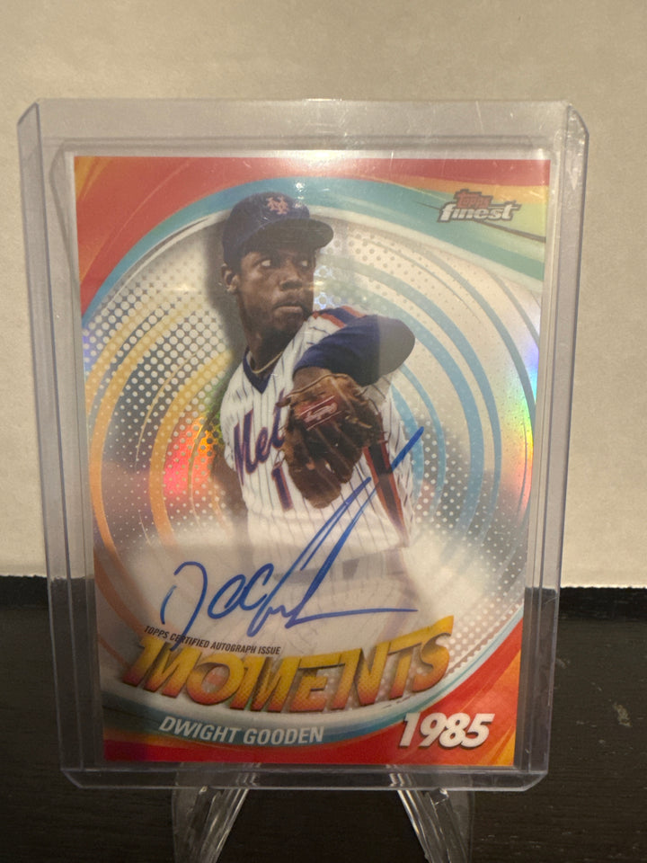 Dwight Gooden 2025 Topps Finest Moments Auto