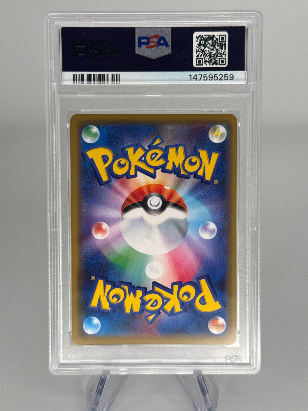 Pokemon TCG 2019 Japanese Mewtwo & Mew GX Full Art Tag Team All Stars, 052/173, PSA 10 Gem Mint