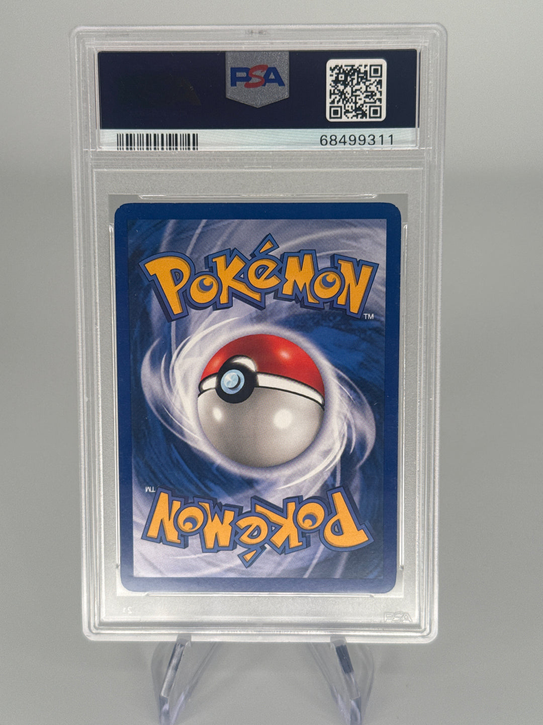 Pokemon TCG 2000 Here Comes Team Rocket Trainer Holo, 15/82, PSA 7