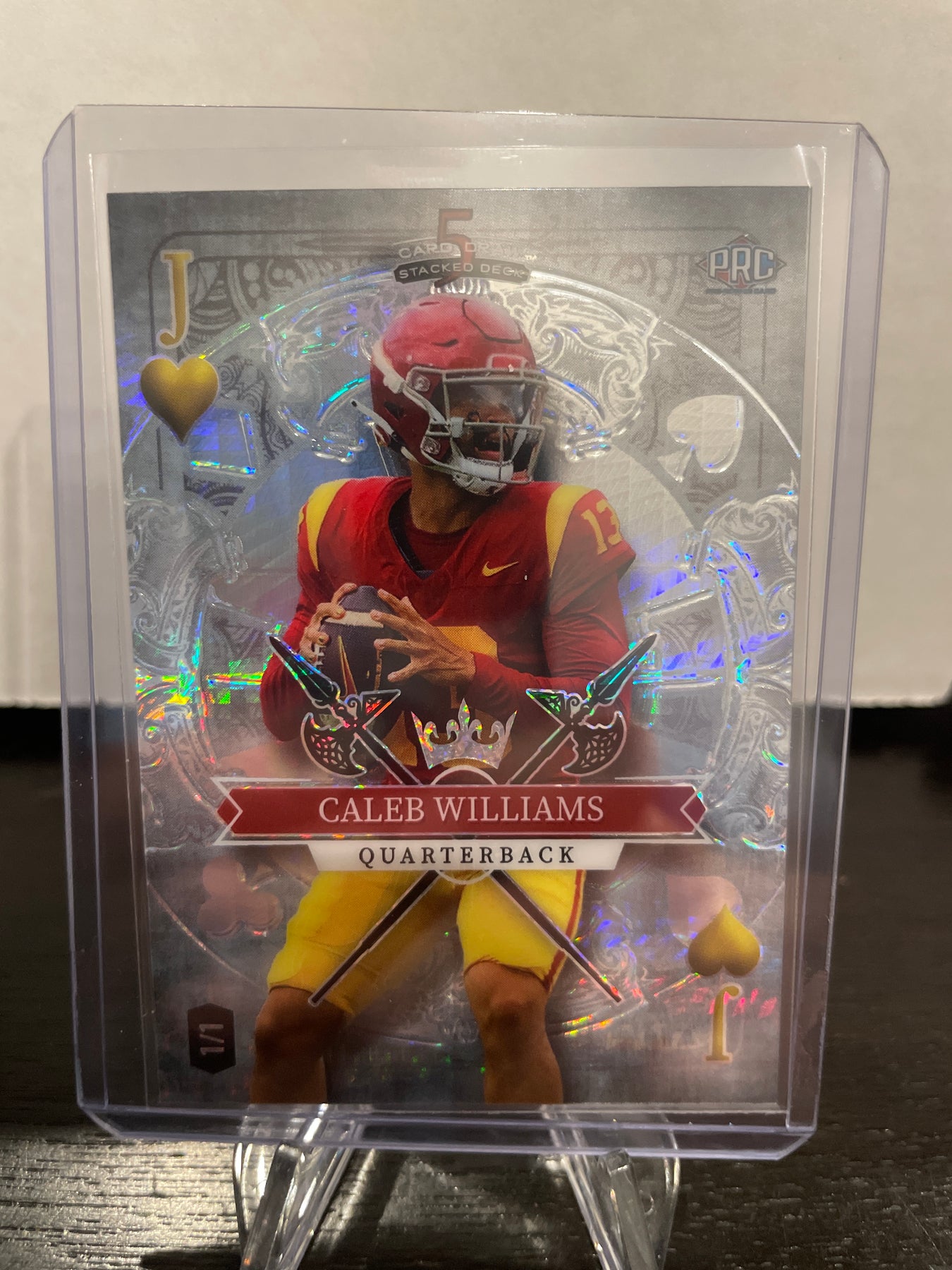 Caleb Williams 2023 Wild Card Chrome 1/1 Hobby Card Shop