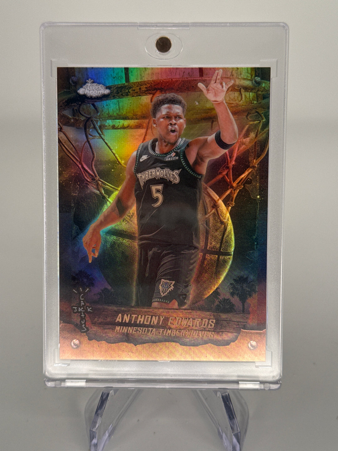Anthony Edwards 2026 Topps Chrome Cactus Jack Astrovision SSP Case Hit