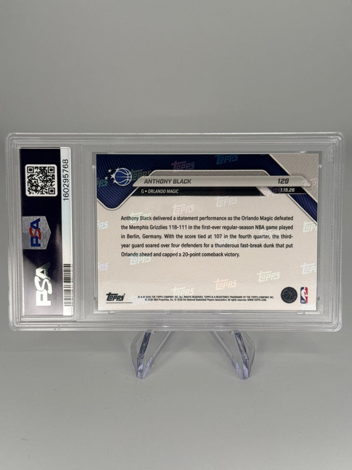 Anthony Black 2025 Topps Now, PSA 10 Gem Mint