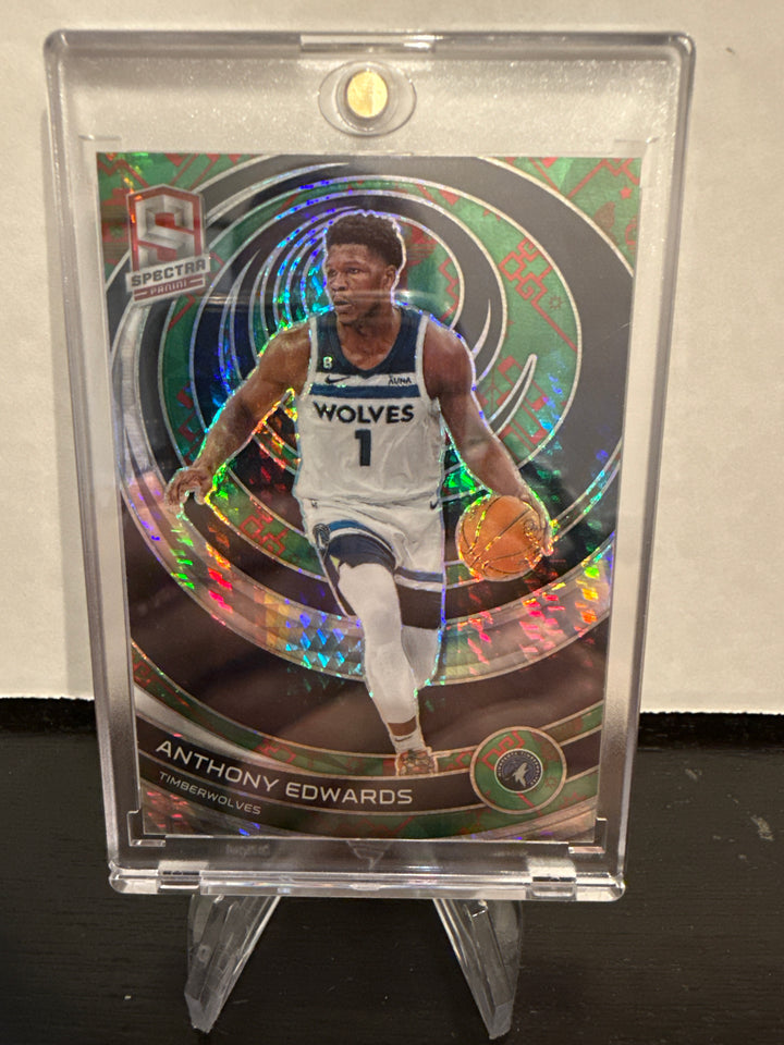 Anthony Edwards 2022 Panini Spectra Lucky Envelopes, 4/8