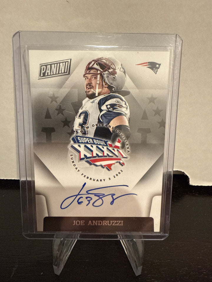 Joe Andruzzi 2015 Panini Super Bowl Signatures