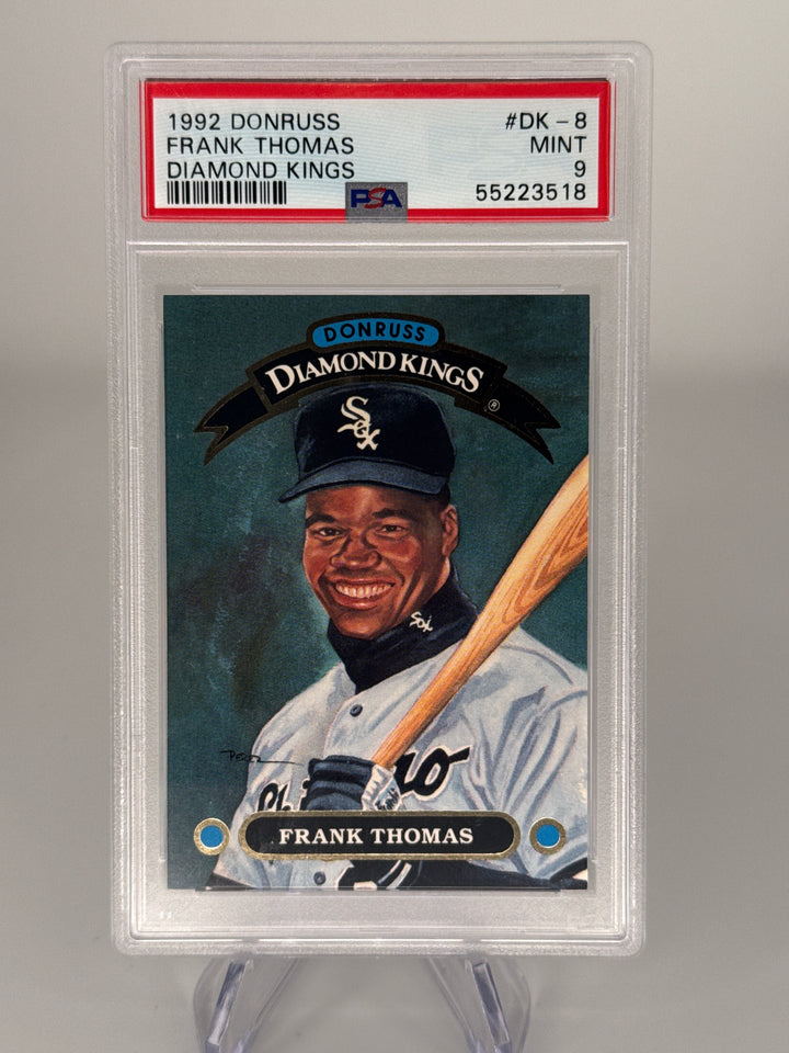 Frank Thomas 1992 Donruss Diamond Kings, PSA 9 Mint