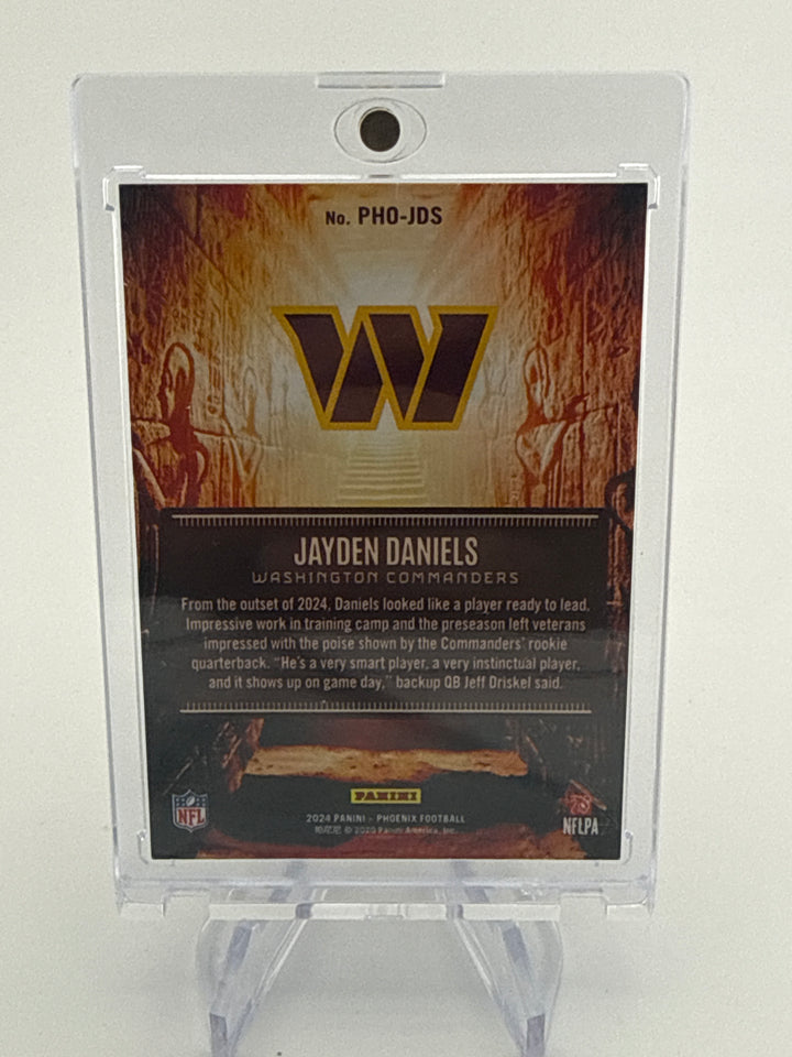 Jayden Daniels 2024 Panini Phoenix Phoenician Rookie Case Hit