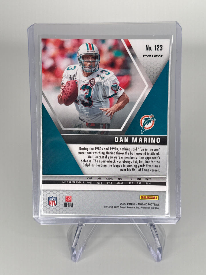 Dan Marino 2020 Panini Mosaic SSP Genesis