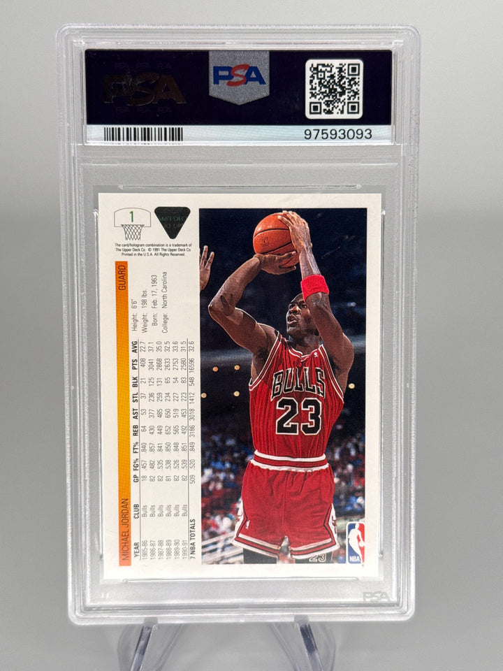 Michael Jordan 1991 Upper Deck, PSA 10 Gem Mint