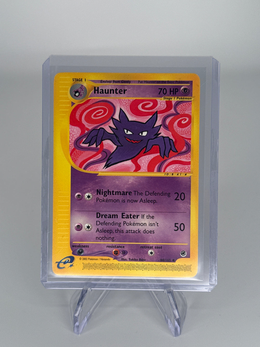 Pokemon TCG 2002 Haunter Expedition, 80/165