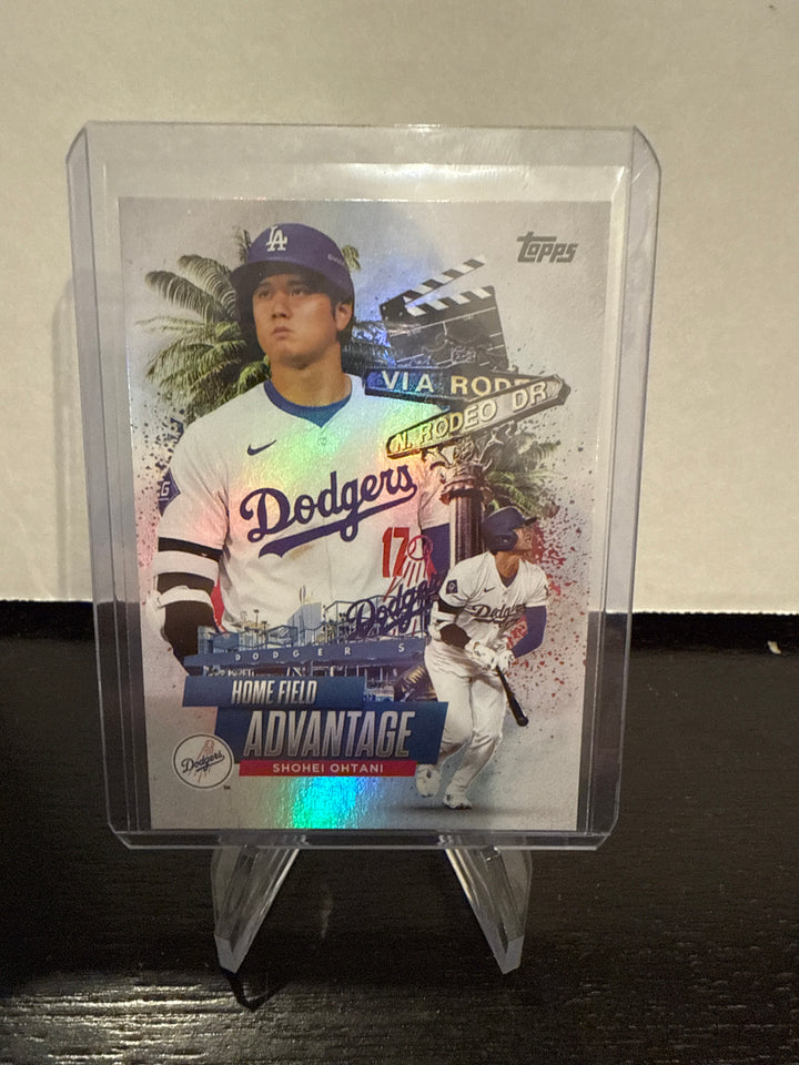 Shohei Ohatni 2025 Topps Series 1 Home Field Advantage