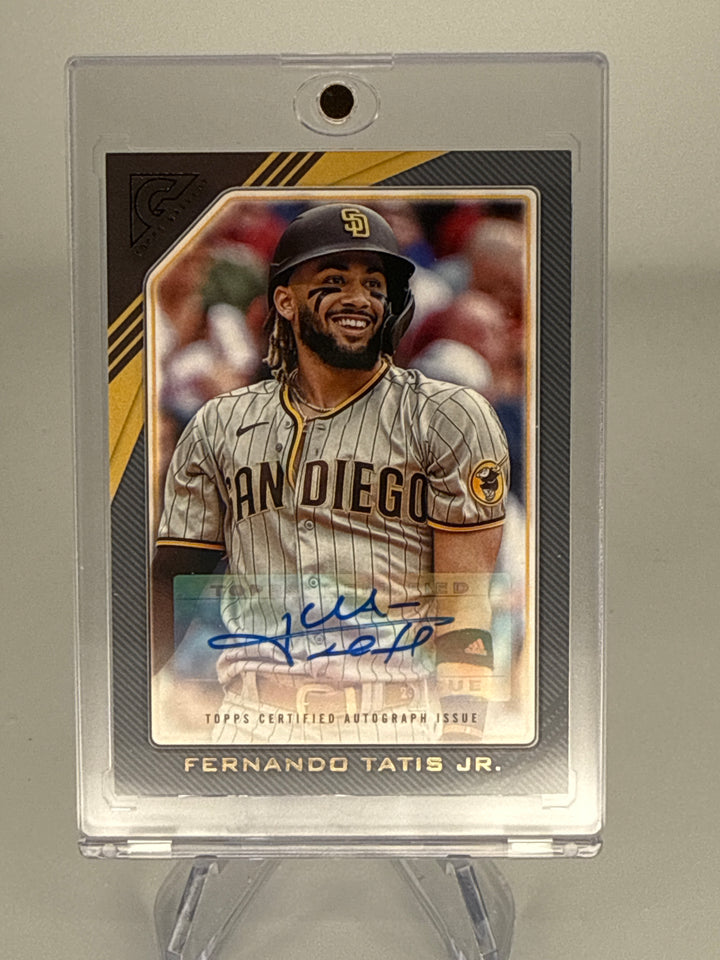 Fernando Tatis 2022 Topps Gallery Error Juan Soto Auto