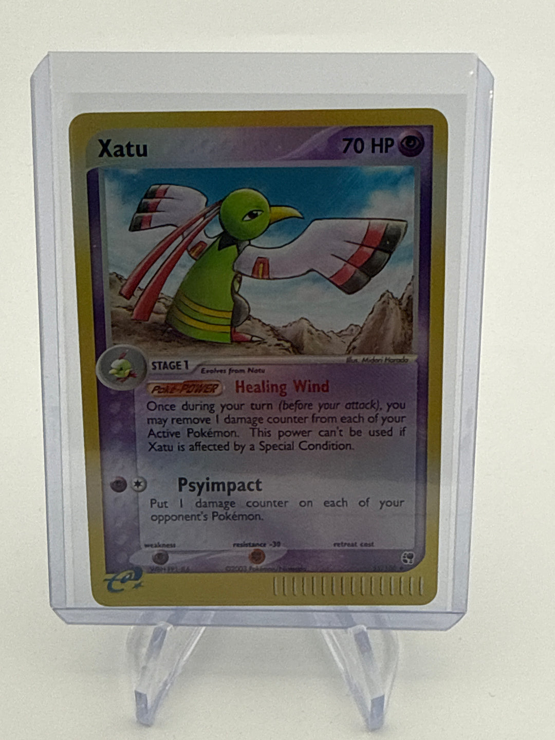 Pokemon TCG 2003 Xatu Sandstorm Reverse Holo, 55/100