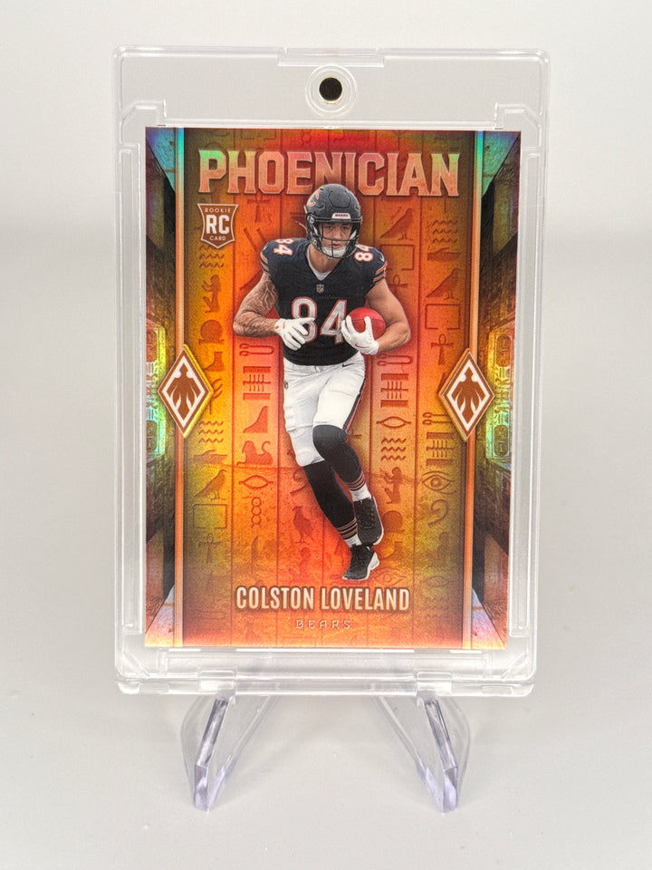 Colston Loveland 2025 Panini Phoenix Phoenician SSP Case Hit Rookie