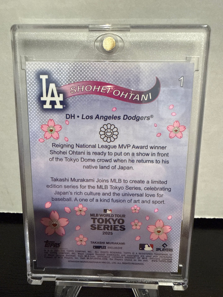 Shohei Ohtani 2025 Topps Tokyo Series Takashi Murakami Complex Exclusive