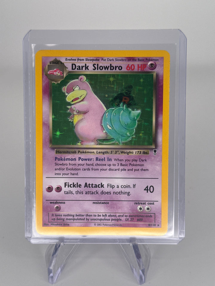 Pokemon TCG 2002 Dark Slowbro Legendary Collection Holo, 8/110