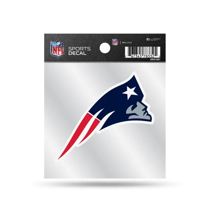 NFL New England Patriots 4x4 Decal