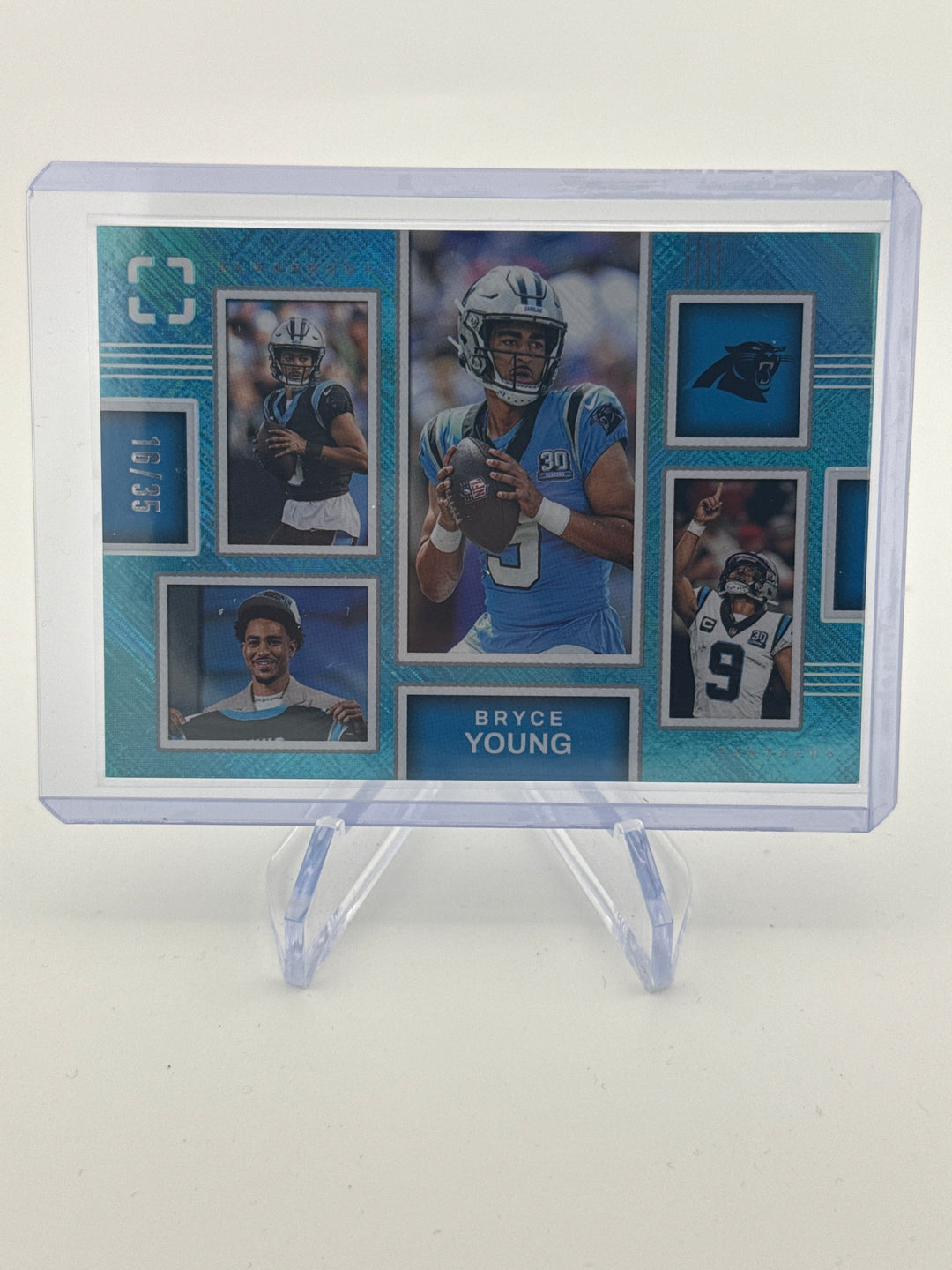 Bryce Young 2025 Panini Photogenic Scrapbook Teal, 16/35