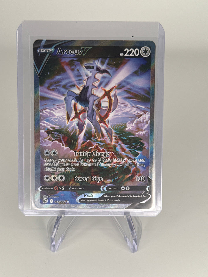 Pokemon TCG 2022 Arceus V Brilliant Stars Ultra Rare Holo, 166/172