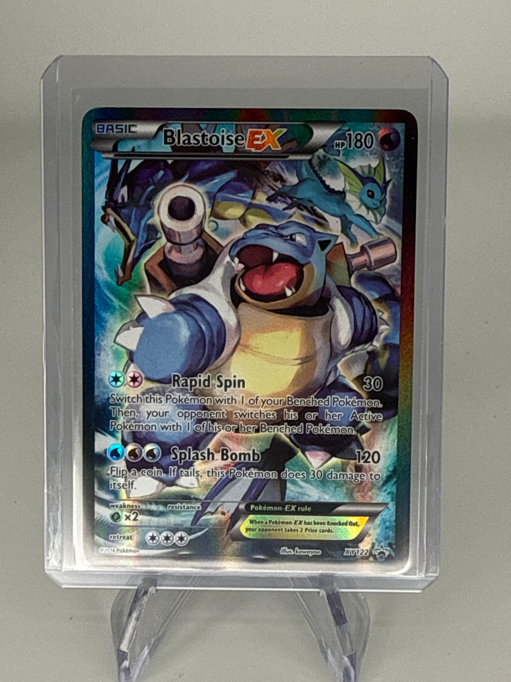 Pokemon TCG 2016 Blastoise EX Red & Blue Collection Black Star Promo, XY122