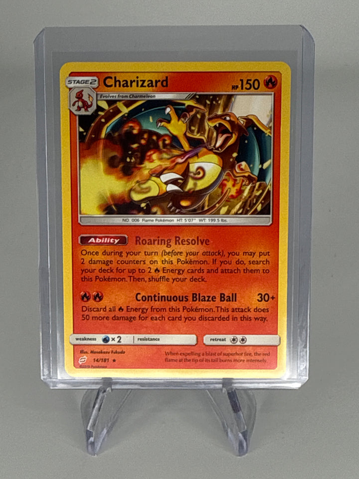 Pokemon TCG 2019 Charizard Sun & Moon Team Up, 14/181