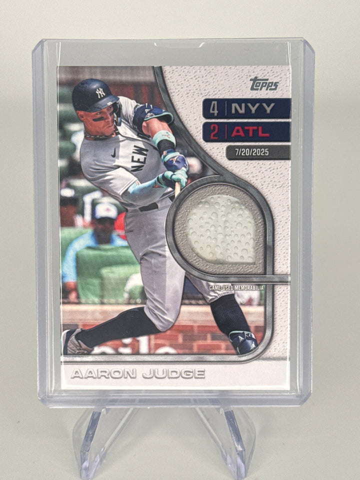 Aaron Judge 2026 Topps Series 2 Rounding The Bases Game Used Base