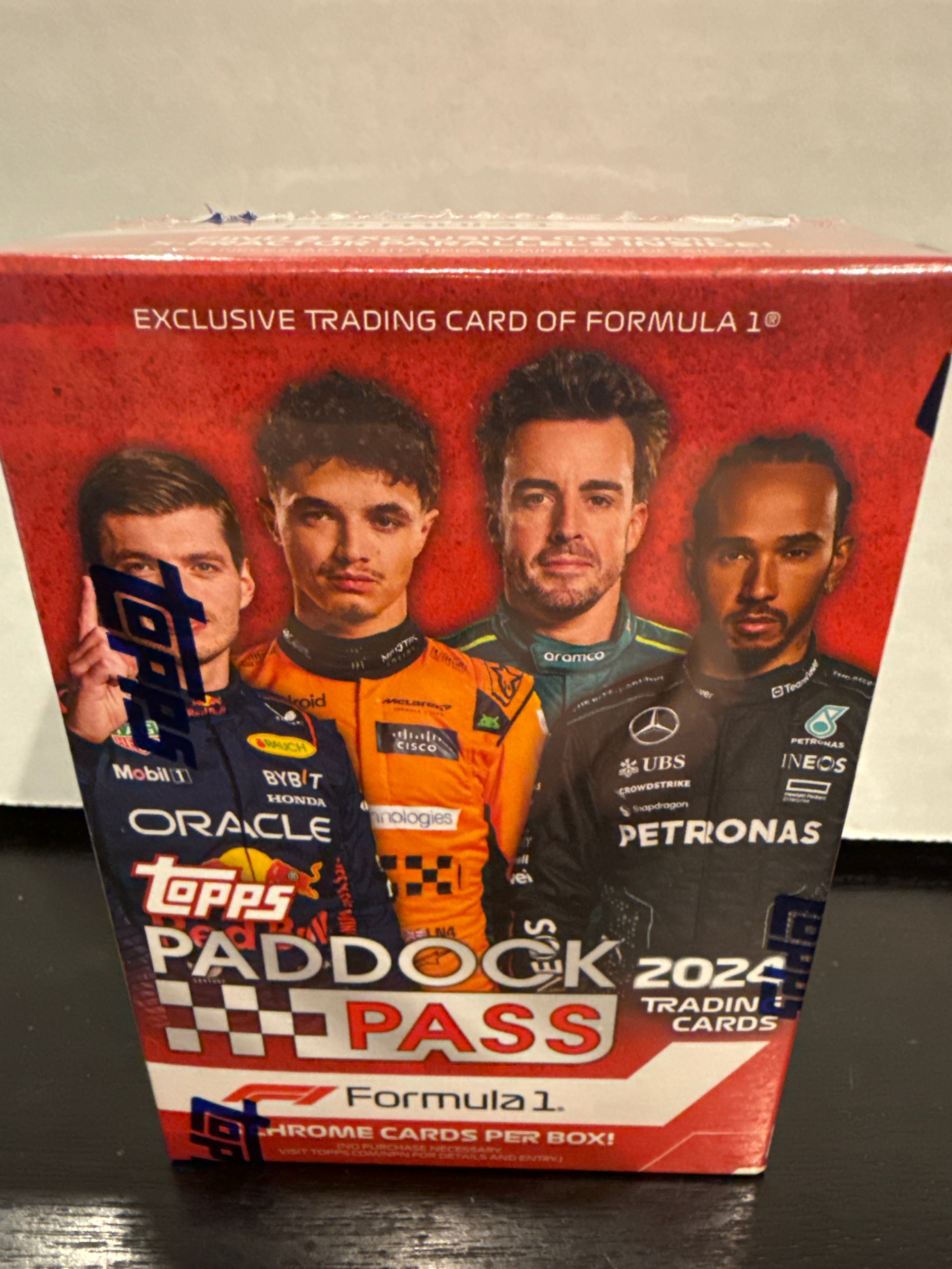 未開封ボックス 2024 TOPPS F1 PADDOCK PASS HOBBY a32050563ba0c5b15bfc3644f01ed1