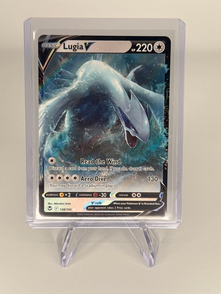 Pokemon TCG 2022 Lugia V Silver Tempest Holo Ultra Rare, 138/195