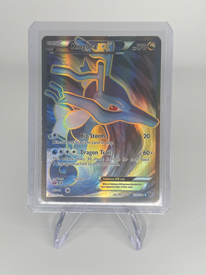 Pokemon TCG 2016 Kingdra EX Fates Collide Full Art, 122/124