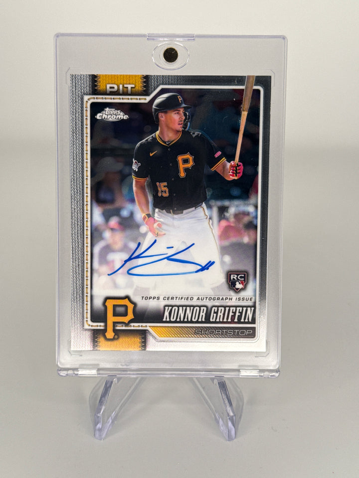 Konnor Griffin 2026 Topps Chrome Rookie Auto