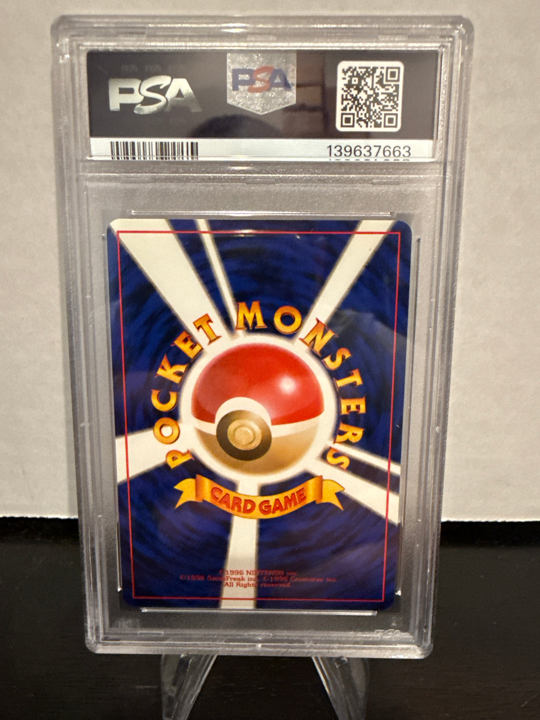 Pokemon TCG 1999 Sabrina's Gengar Japanese Gym 2 Holo, PSA 9 Mint