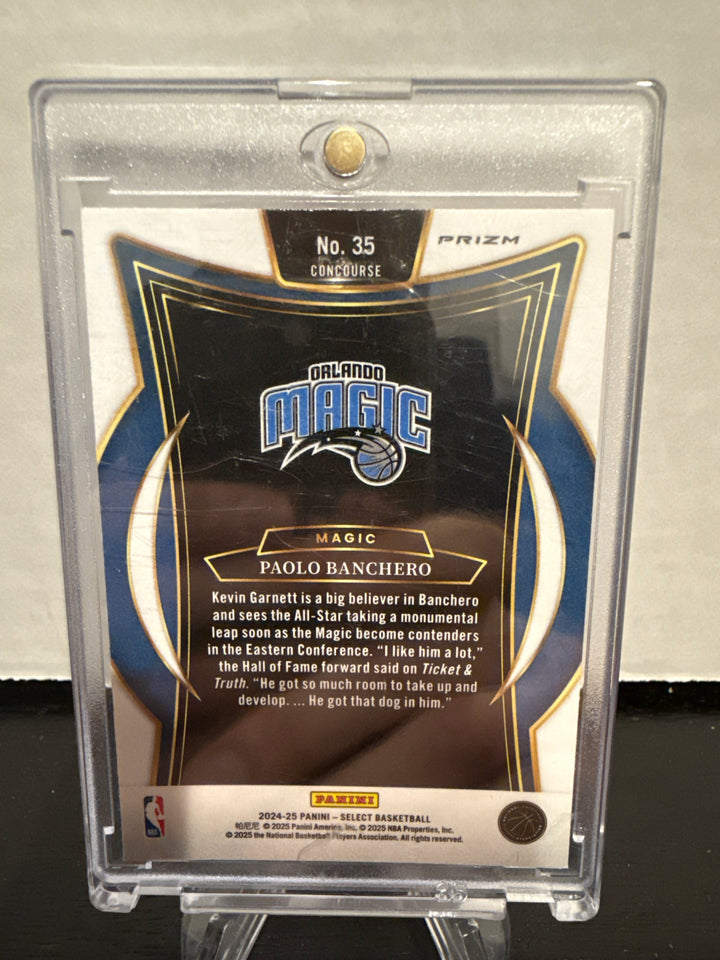 Paolo Banchero 2024-2025 Panini Select Tiger Stripe SSP